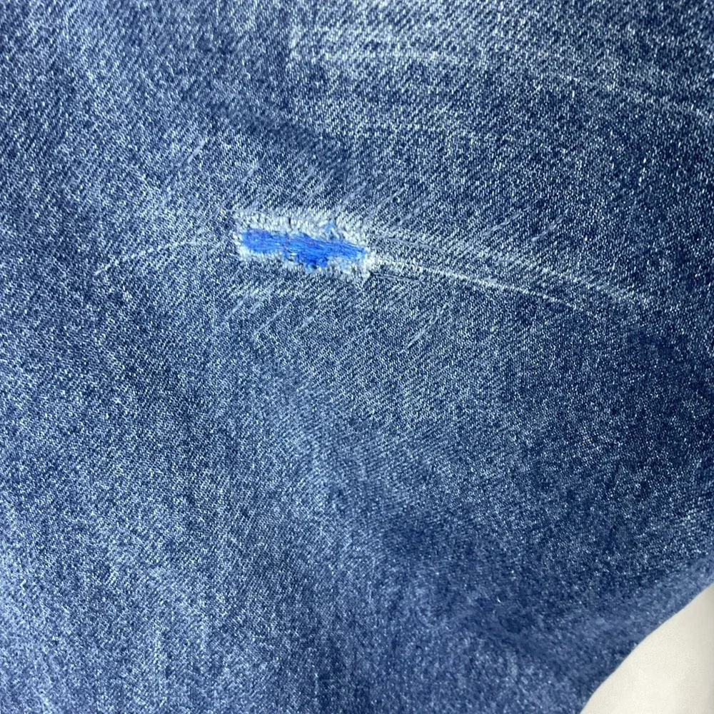 Levi's 517 Orange‎ Tab USA Men's 34x34 Bootcut Blue Vintage 1980's Denim Jeans